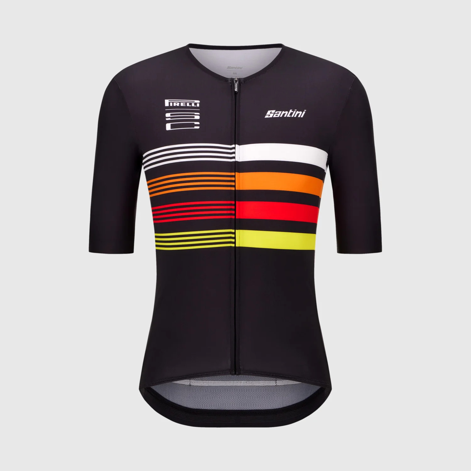Santini X Pirelli Sport Club Tape Jersey - Nero