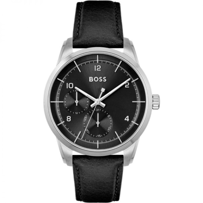 Reloj Boss 1513941 Hombre Analogico Cuarzo con Correa de Cuero