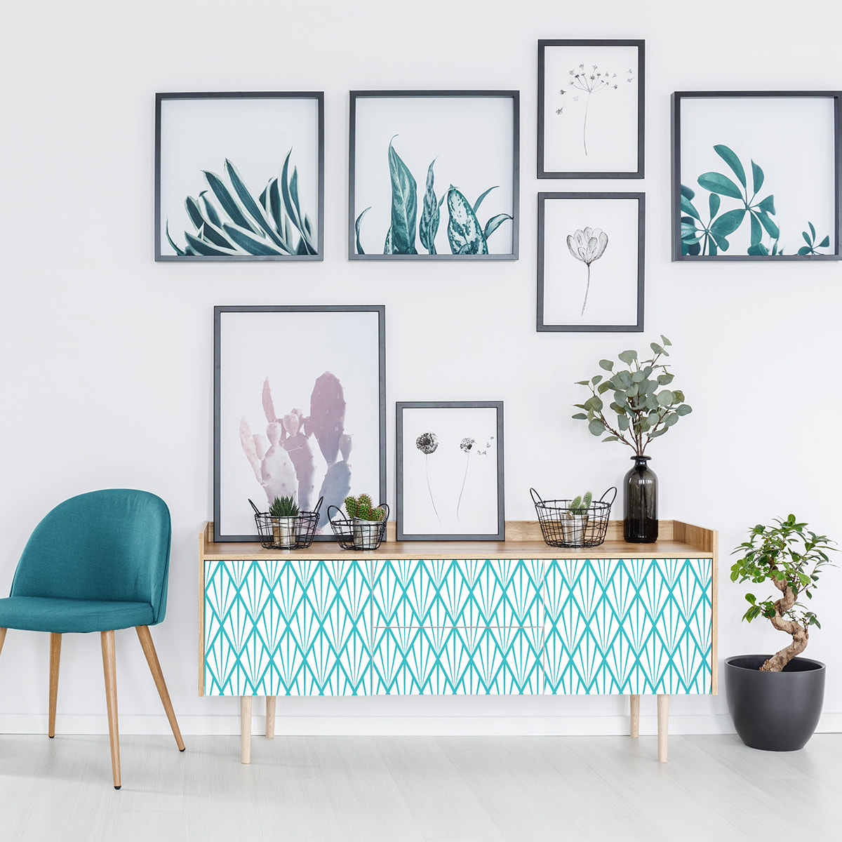 Sticker meuble scandinave artur 60 x 90 cm