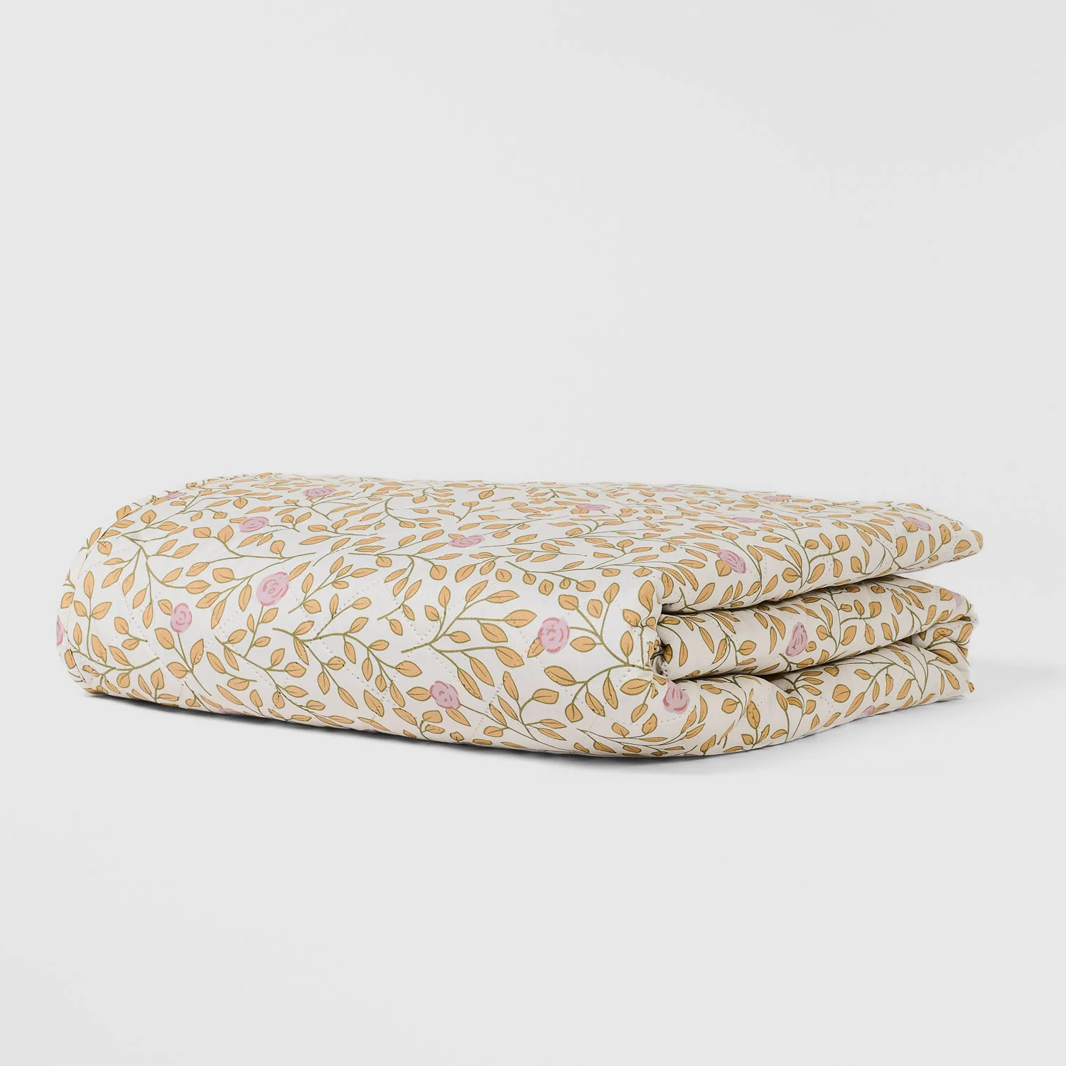Colcha bouti zenit ocre/rosette