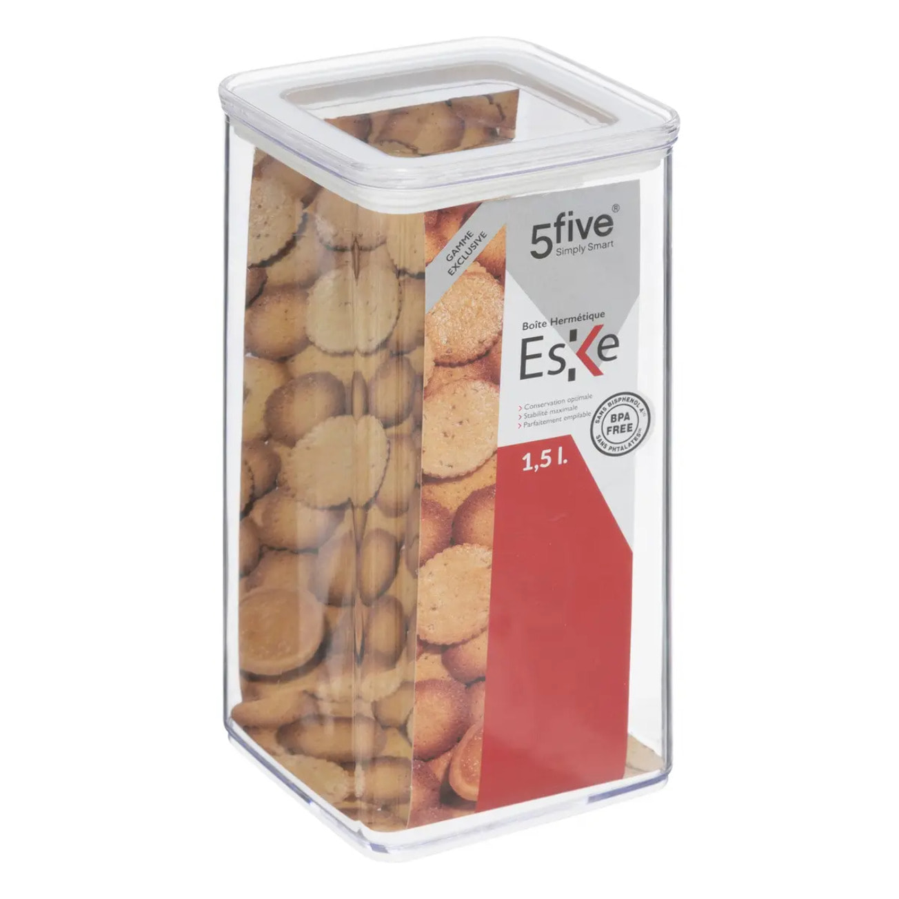 Boîte carrée hermétique "Eske" 1,5L