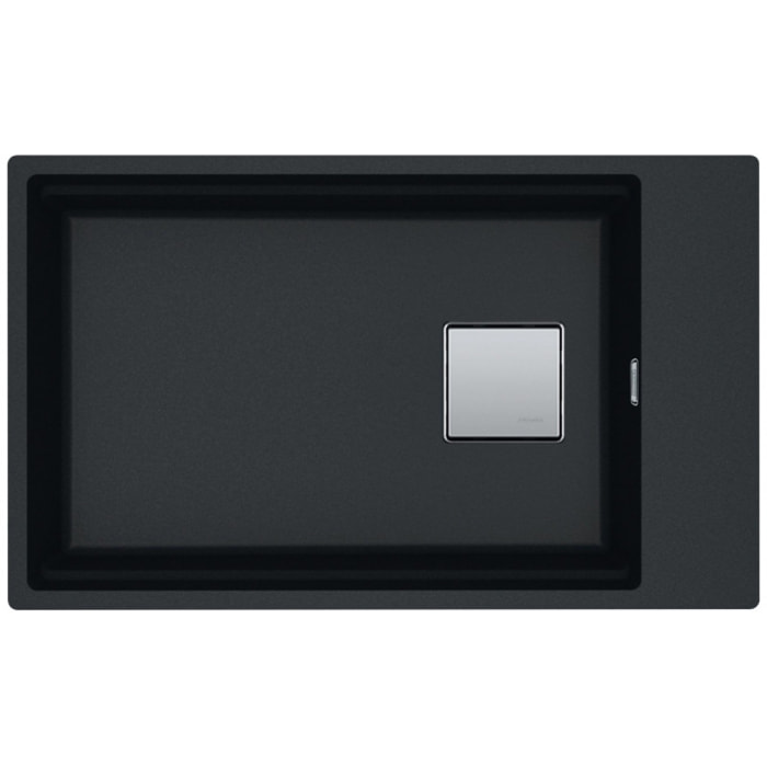 Kubus 2 KNG 110-62 Fragranit+ Évier de cuisine sous-plan Onyx