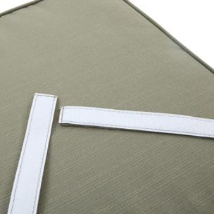 Galette de chaise Korai vert laurier 40x40cm