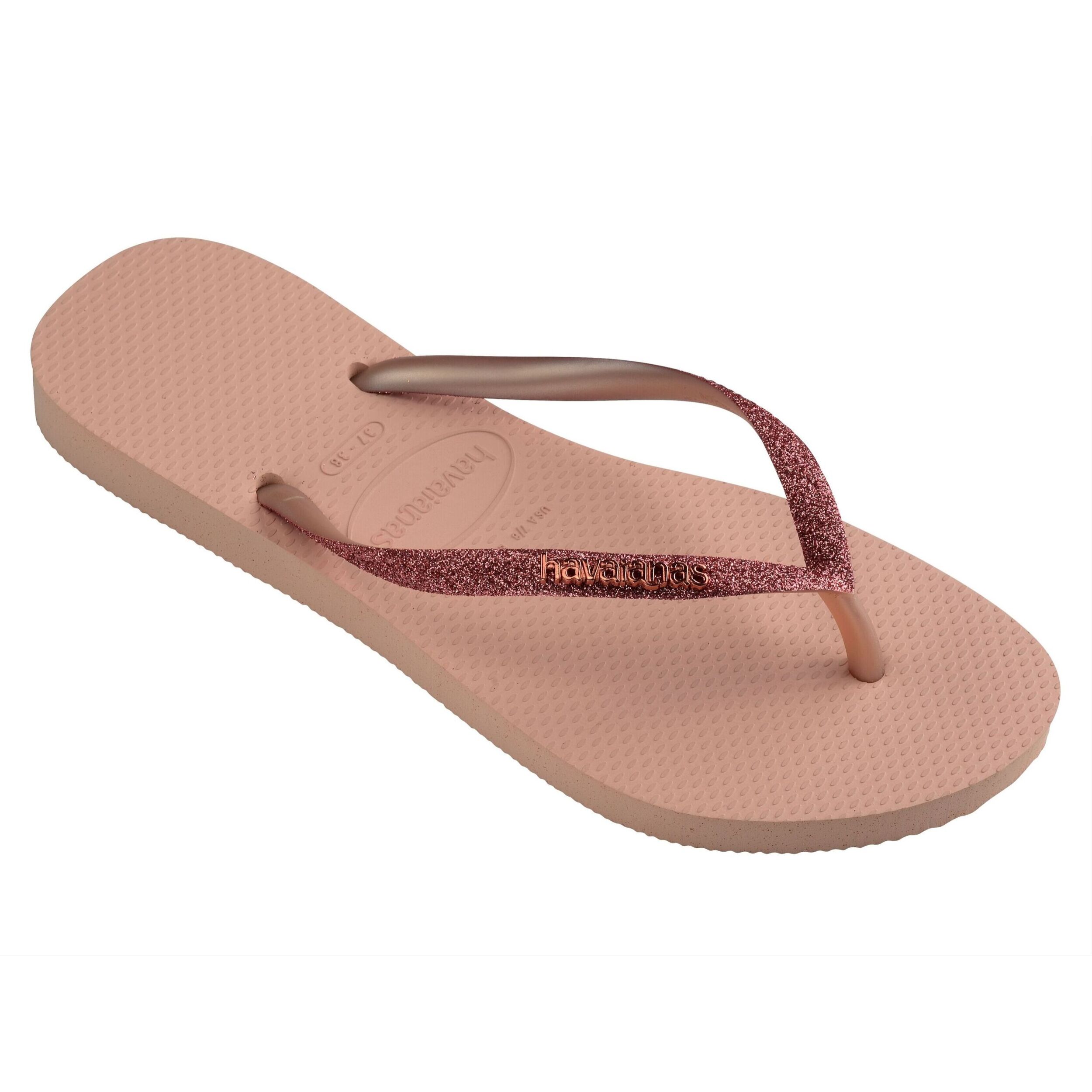 Infradito Havaianas Slim Glitter II Rosso