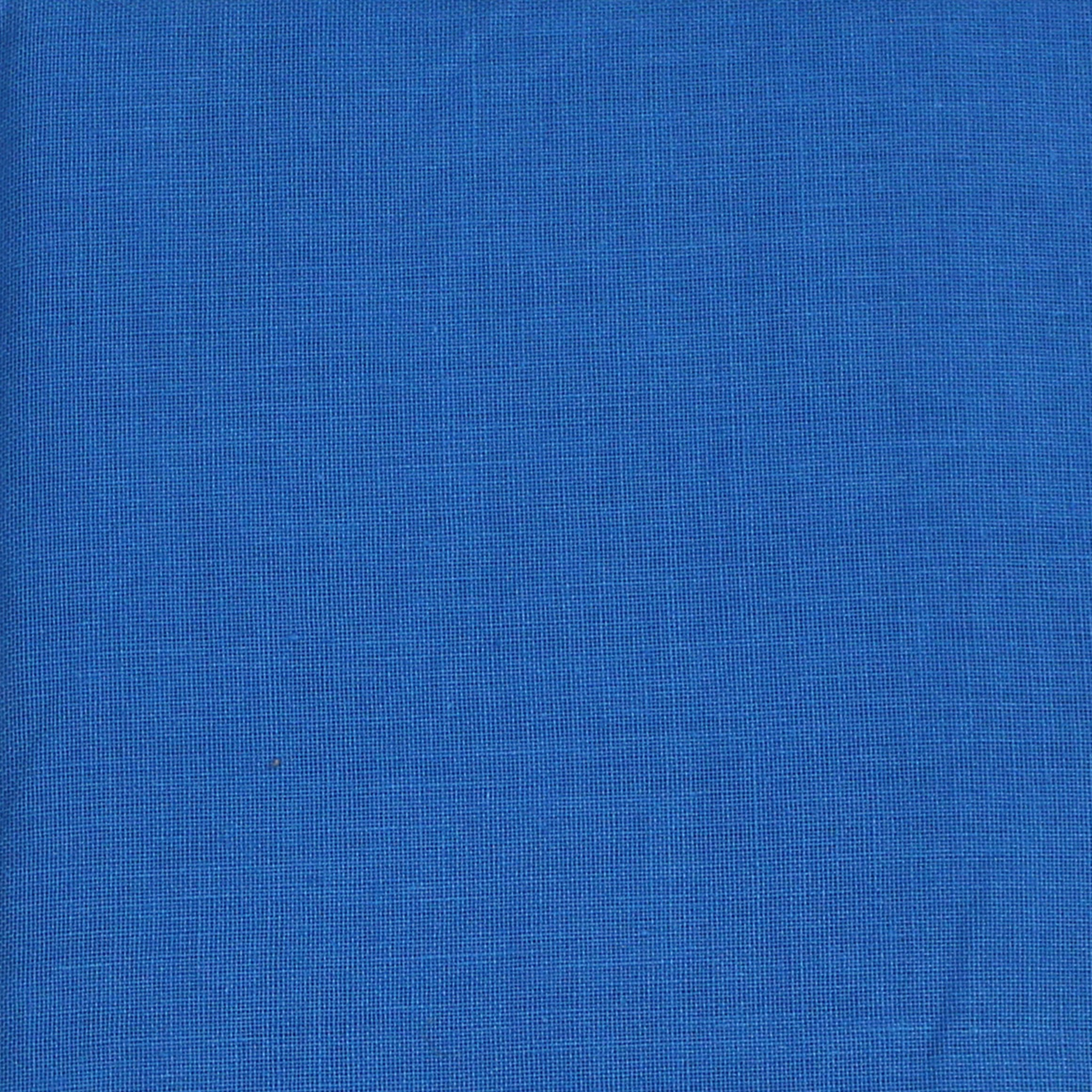 COMPLETO LENZUOLA LETTO SINGOLO BLU MEDIO LINEA TINTE FORTI 100% COTONE