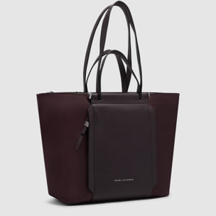 Piquadro Borsa donna porta pc 14" in tessuto riciclato