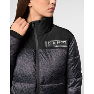 PLEIN SPORT Chaqueta de plumón LEOPARD