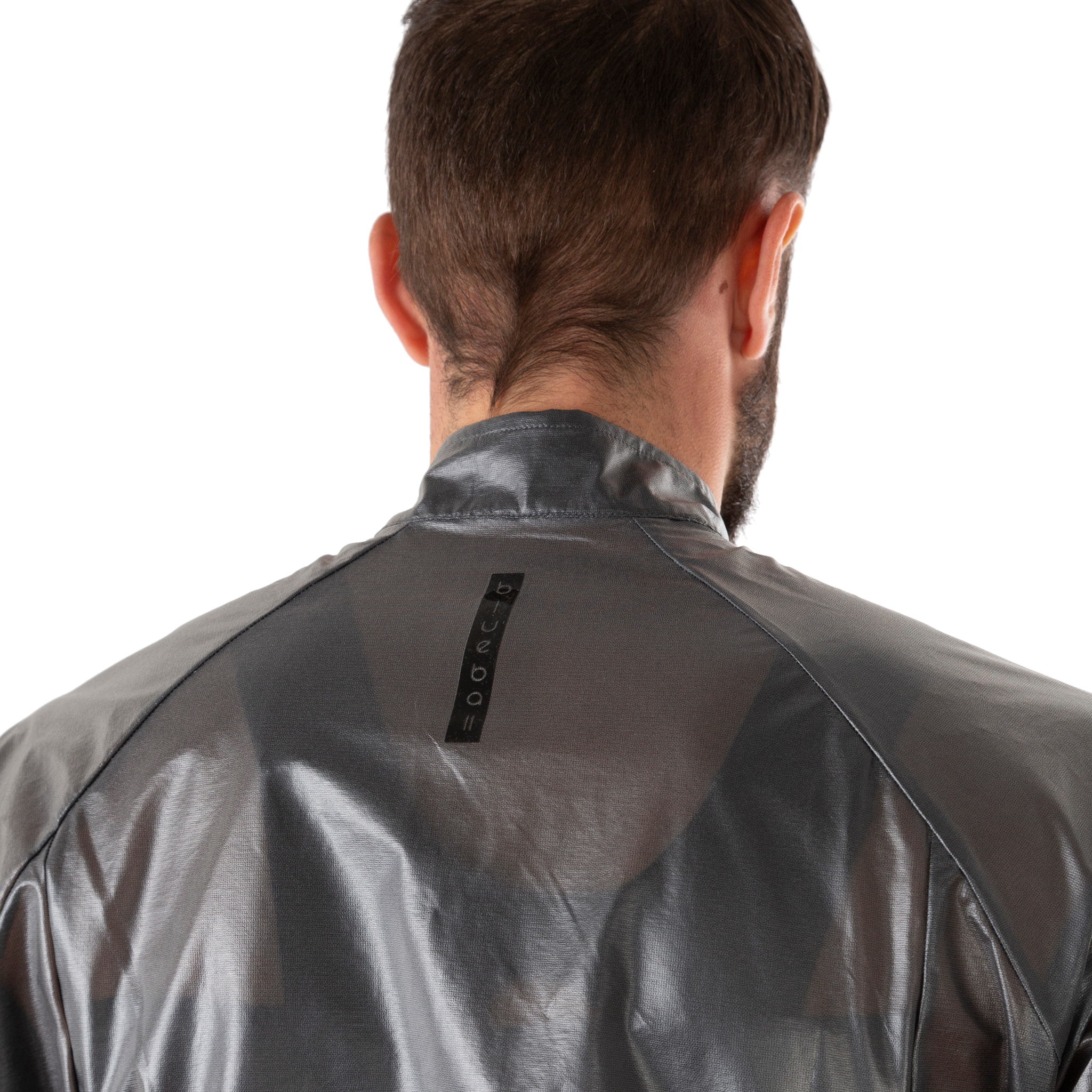 Chaqueta ciclista sin capucha transpirable, resistente al viento y a la lluvia.