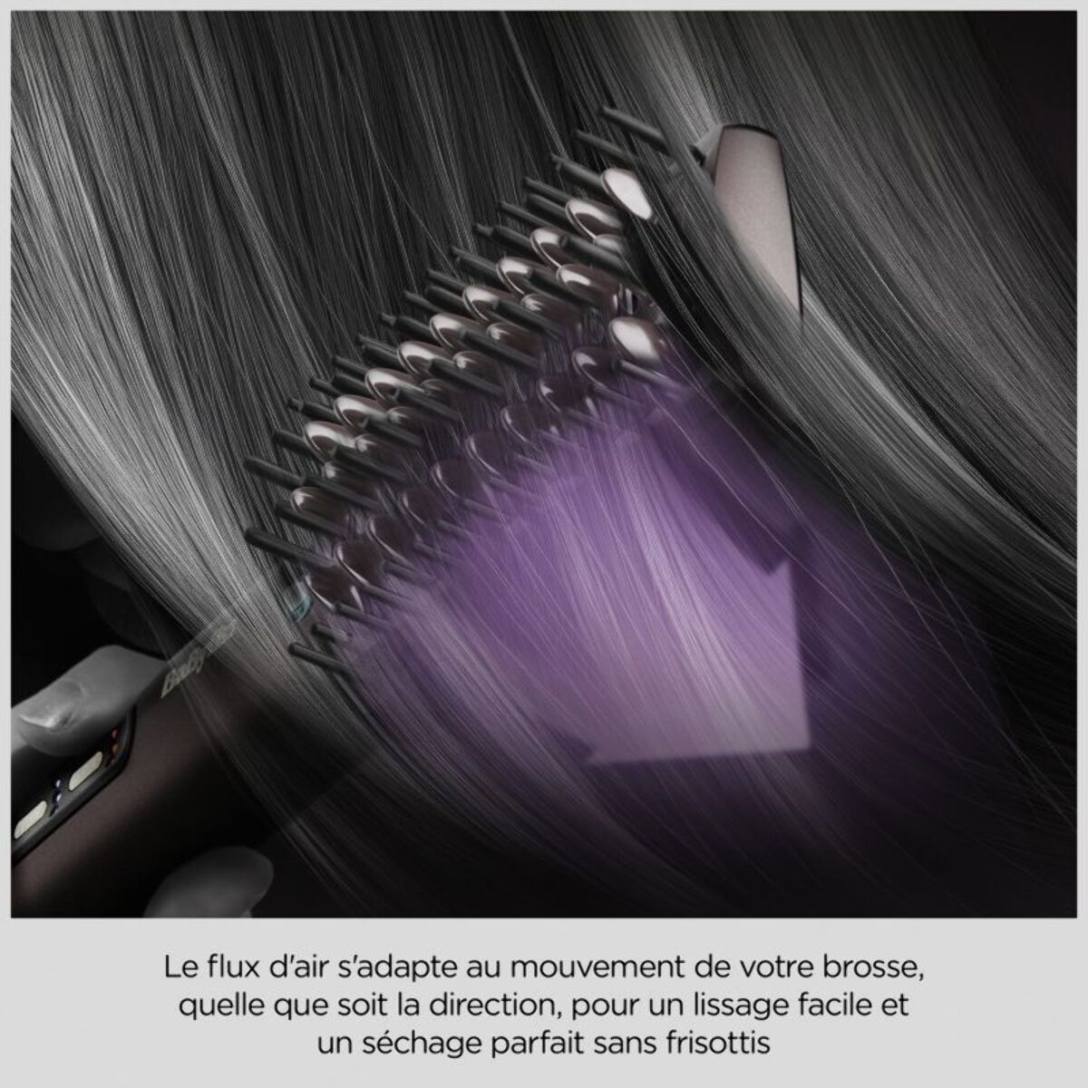 Brosse lissante BABYLISS Air Power Smooth AS6400E