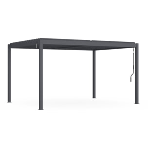 Pergola bioclimatique 3x4m lames orientables