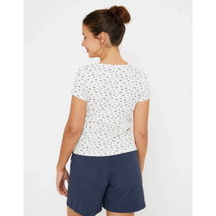 Camiseta Manga Corta Blanco - Yarima