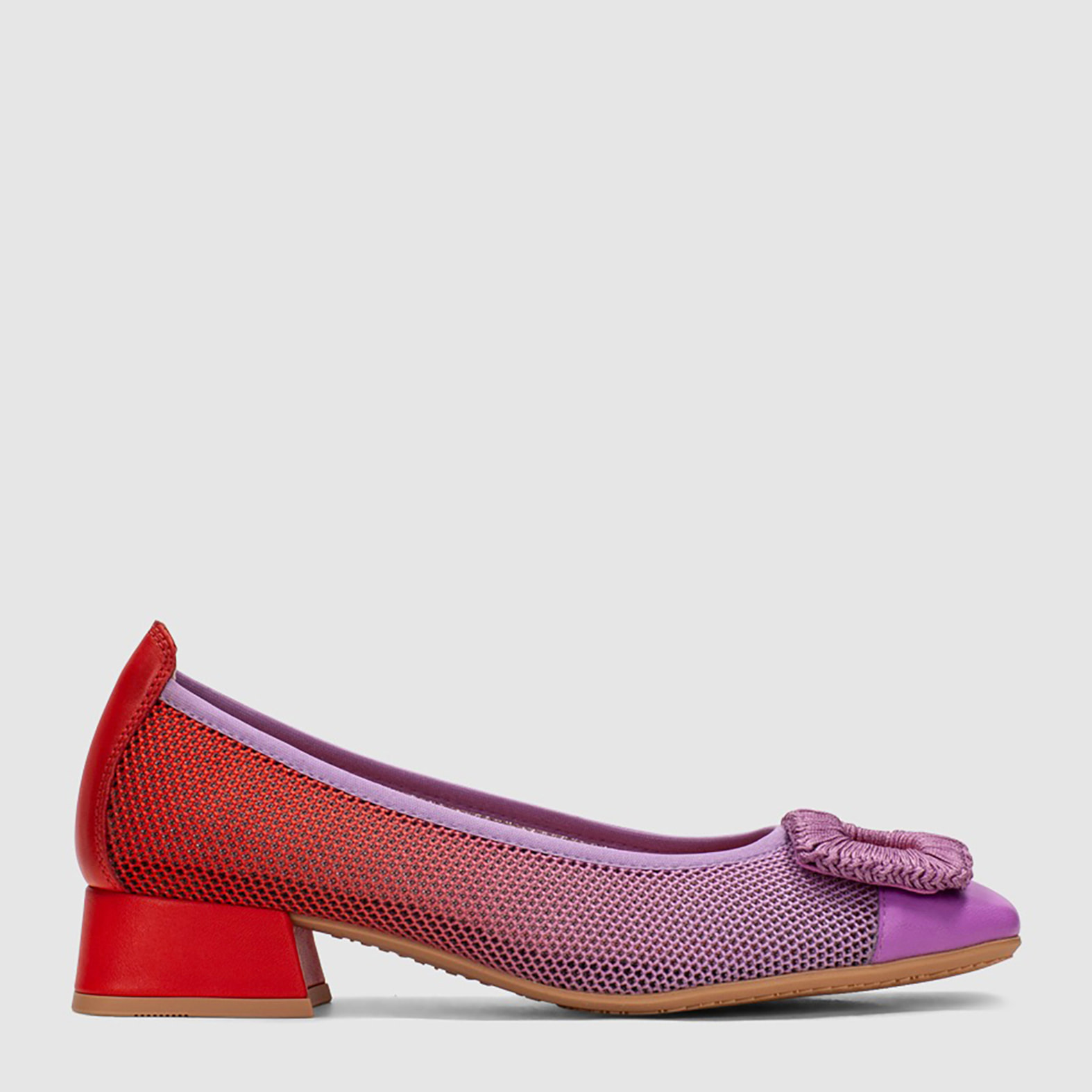 Bailarina Aruba Violet rojo 3 cm