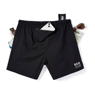 Pantalón corto deportivo para hombre ECOON sicily - Negro