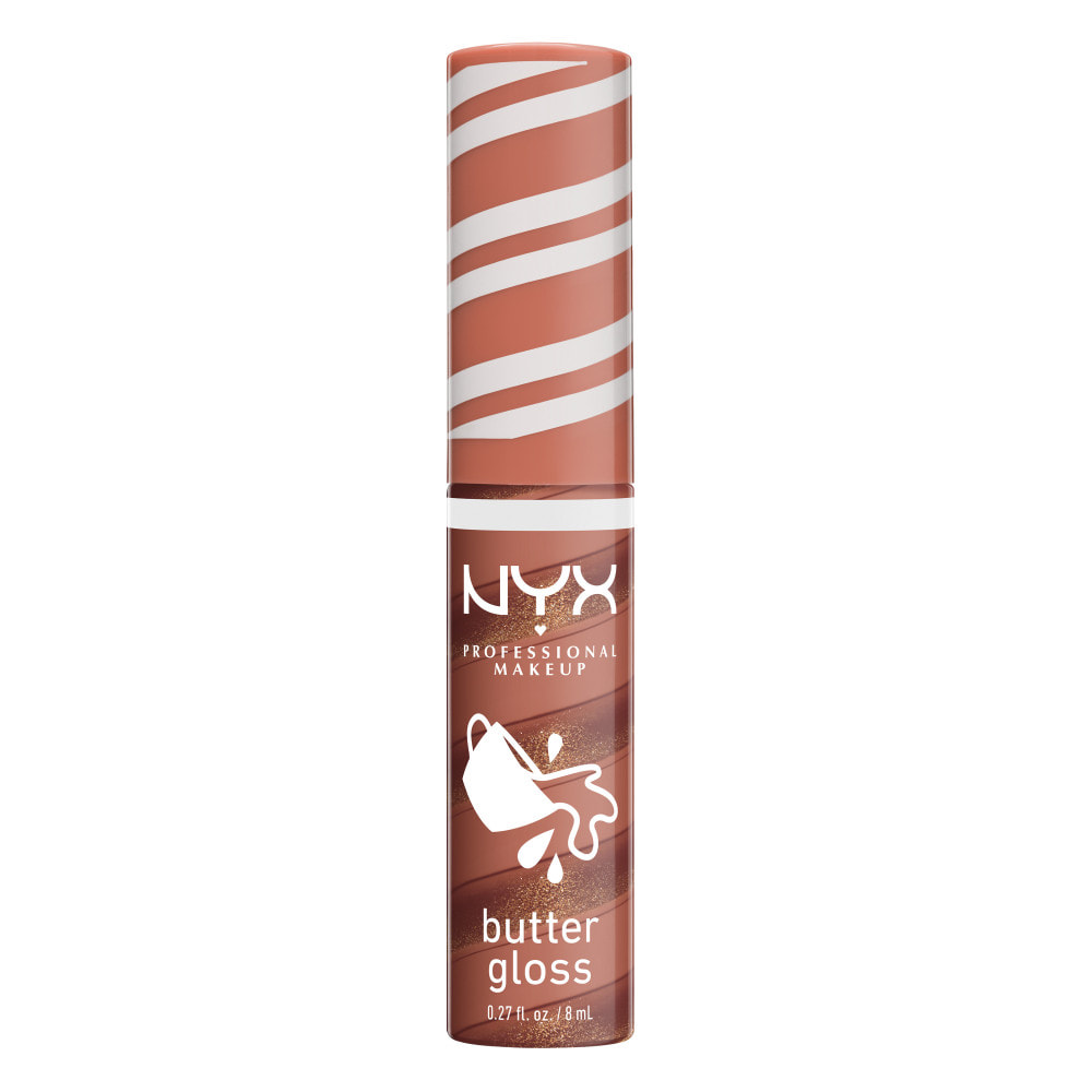 NYX Professional Makeup Butter Gloss Swirl Hot Cocoa Edition Limitée Holidays 2024