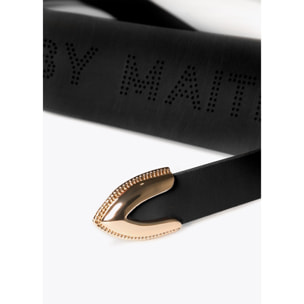 Cintura fusciacca punta in metallo