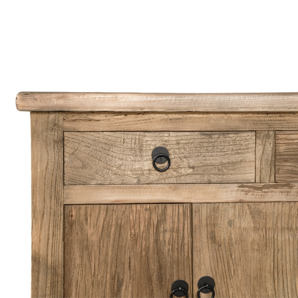 Buffet Mastic en bois 3 portes 4 tiroirs