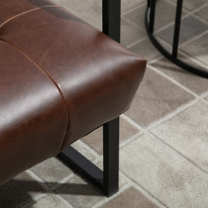 Fauteuil Chesterfield – Assise capitonnée – Style élégant