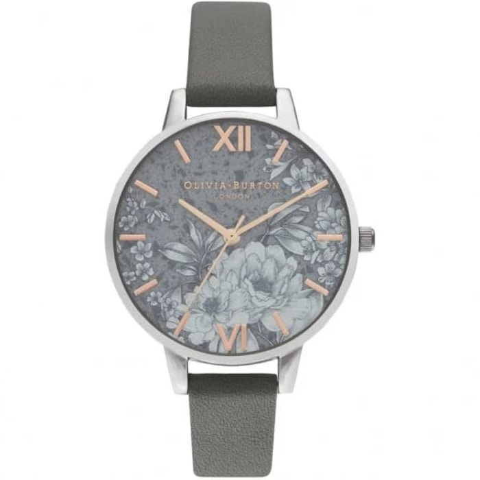 Reloj Olivia Burton OB16TZ05 Mujer Analogico Cuarzo con Correa de Piel sintetica