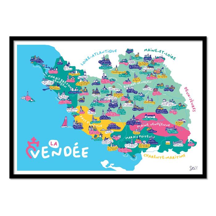 Affiche - Vende?e - Sté!