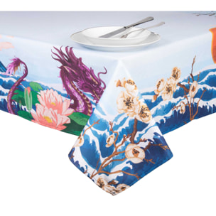 Nappe 140×240 Excelsa – Fuji, Coton Multicolore