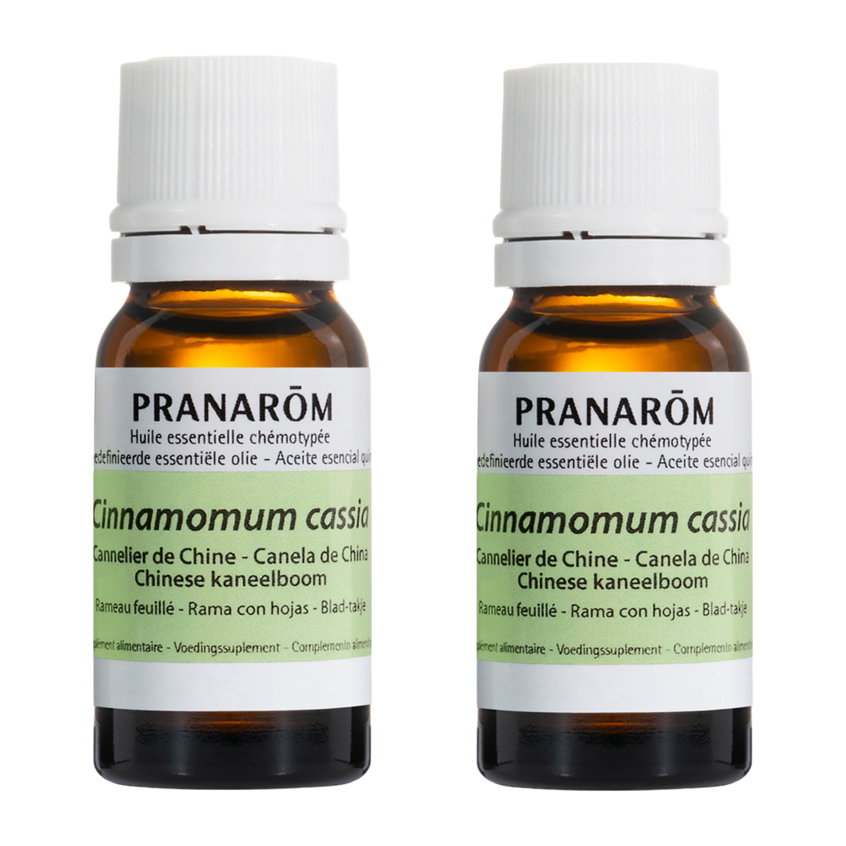 Pranarom - Duo Huile Essentielle de Cannelier de Chine - Bio - 10 ml