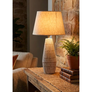LAMPADA DA TAVOLO RESINA HANOI CM Ø 35X69,5