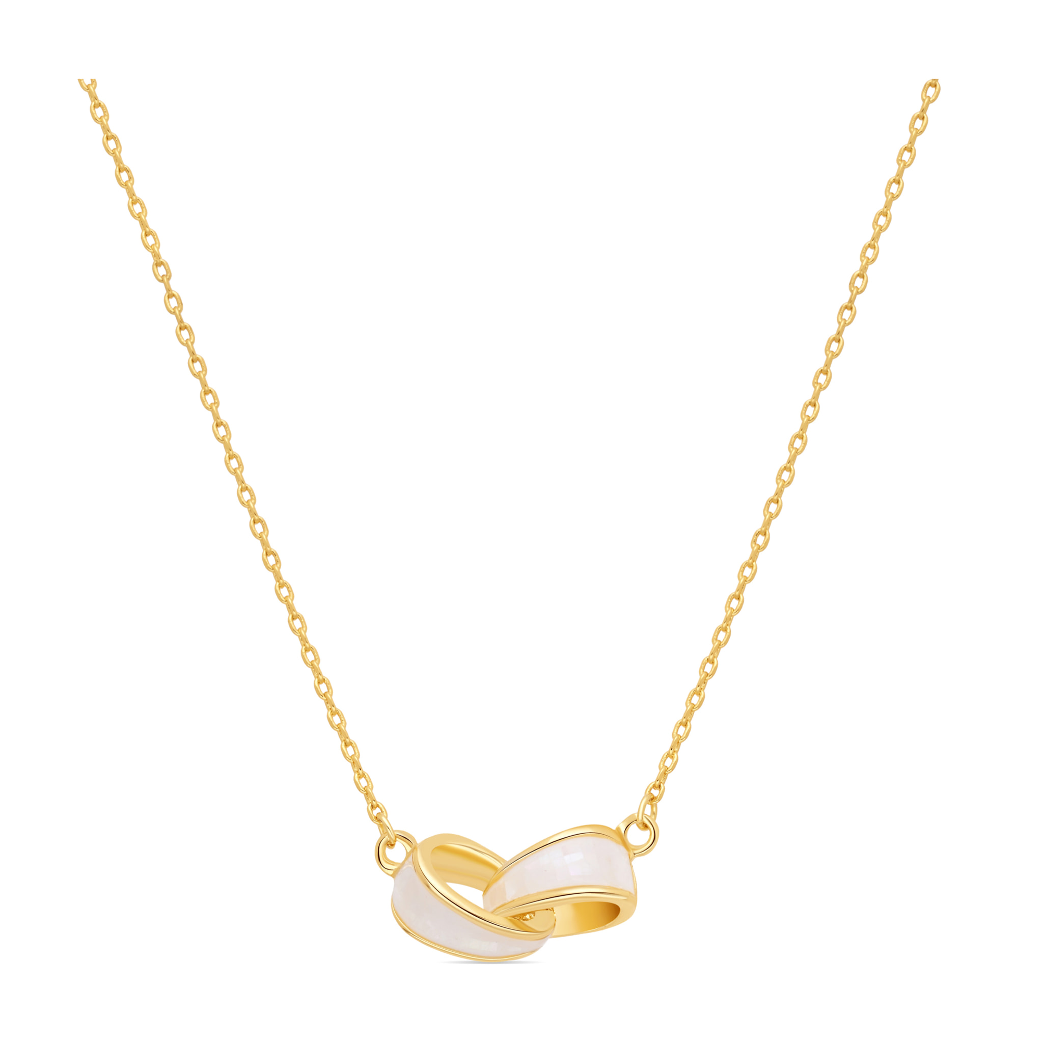 Collar Lilu acabado oro amarillo 18k