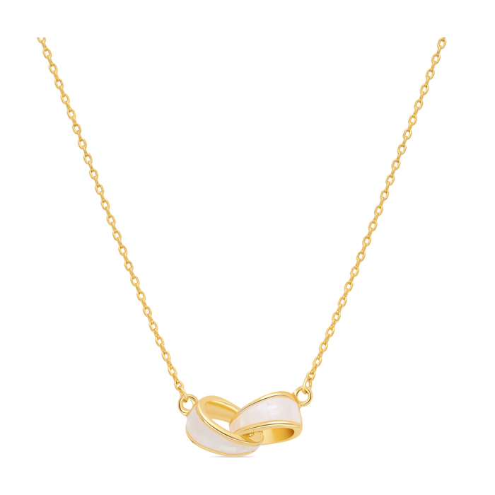 Collar Lilu acabado oro amarillo 18k