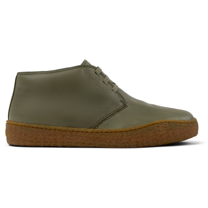 Zapatos de cordones - CAMPER Peu Terreno - Verde - Cuero liso