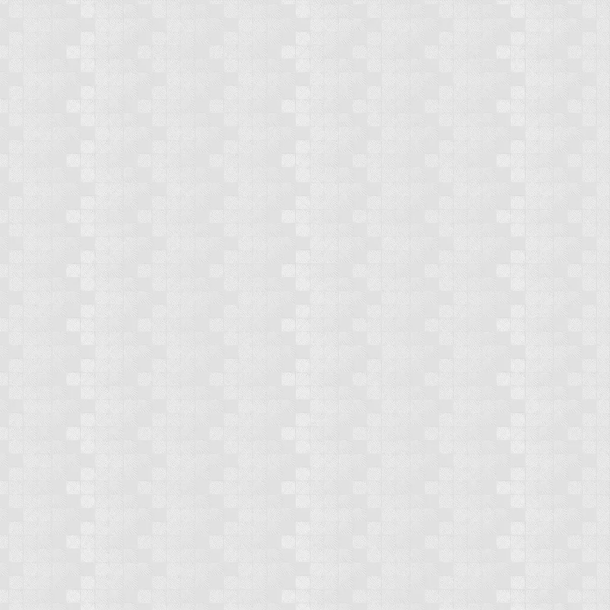 Nappe pur coton motif jacquard blanc Epis neige