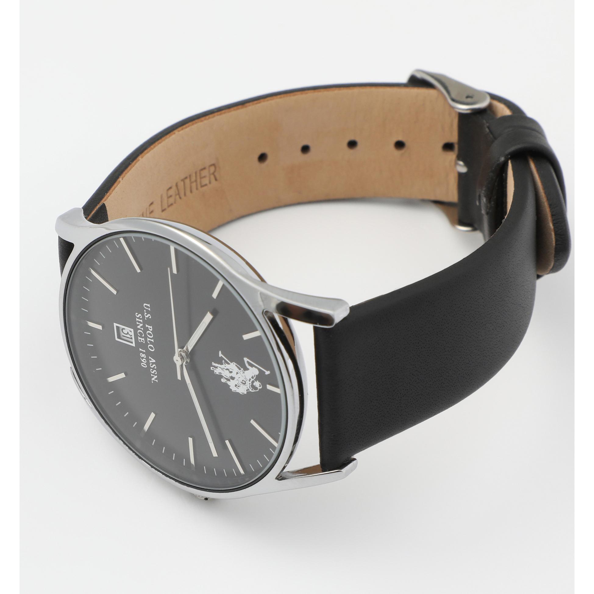 Orologio U.S. Polo Assn. In pelle