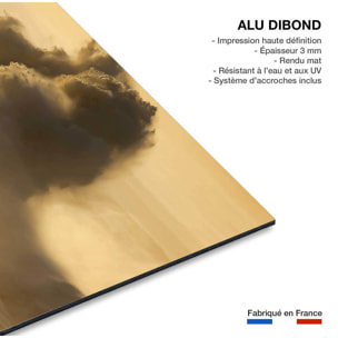 Tableau tempete en mer enbata sur socoa  Tableau alu Dibond