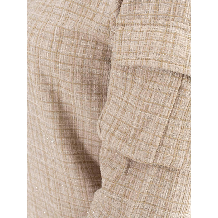 Cazadora bomber de bouclé de mujer Leone Chic Boxing