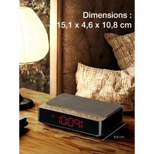 Radio réveil ESSENTIELB RRVI-100 Charge Induction