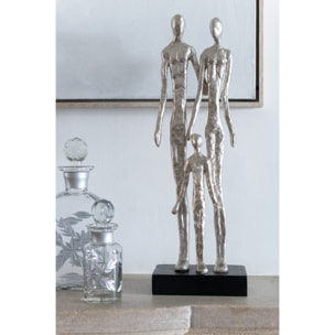 J-Line carafe Chloe Ovale - verre - transparent/argent