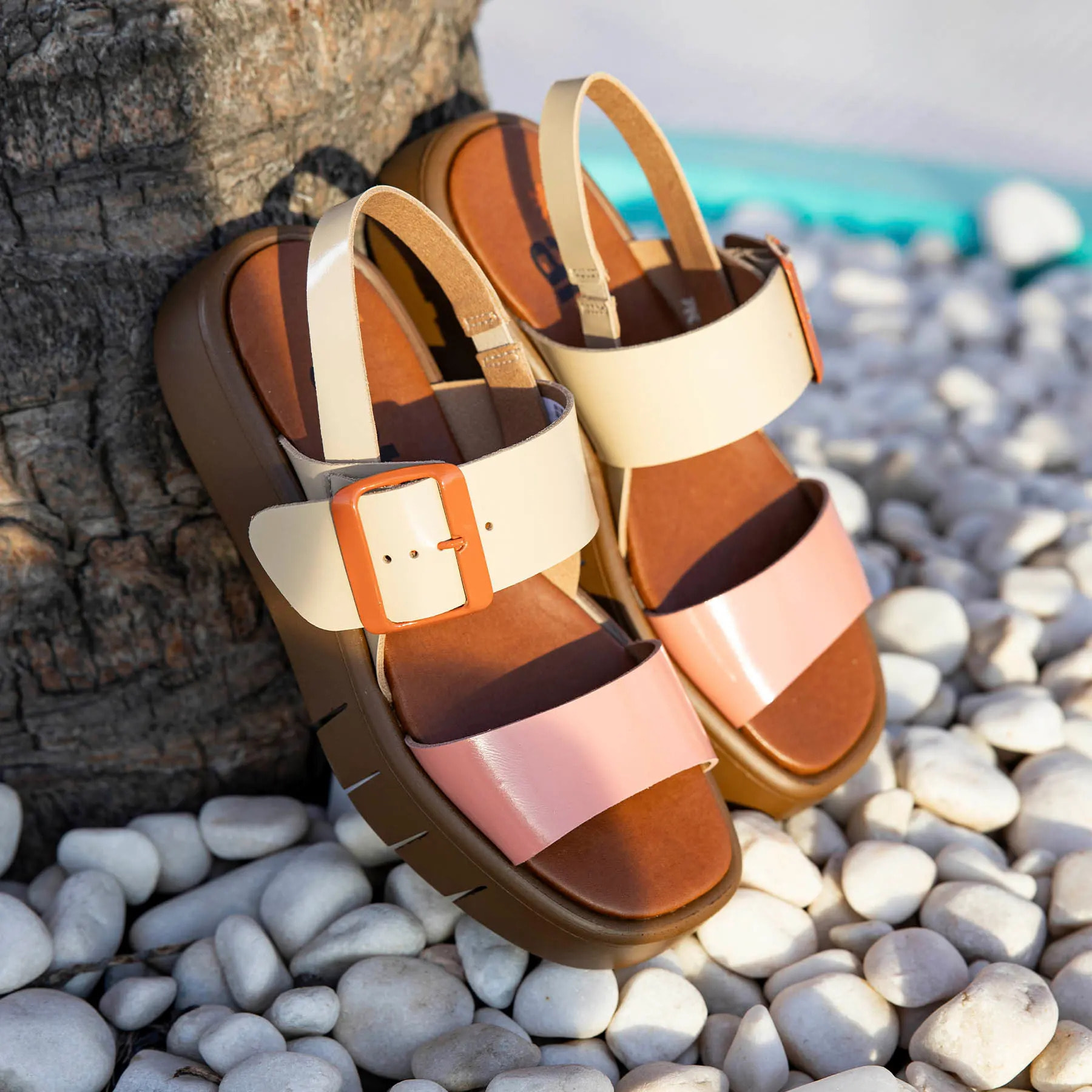 Sandalias 1857 MULTI LIMON/ MALAGA color Limon