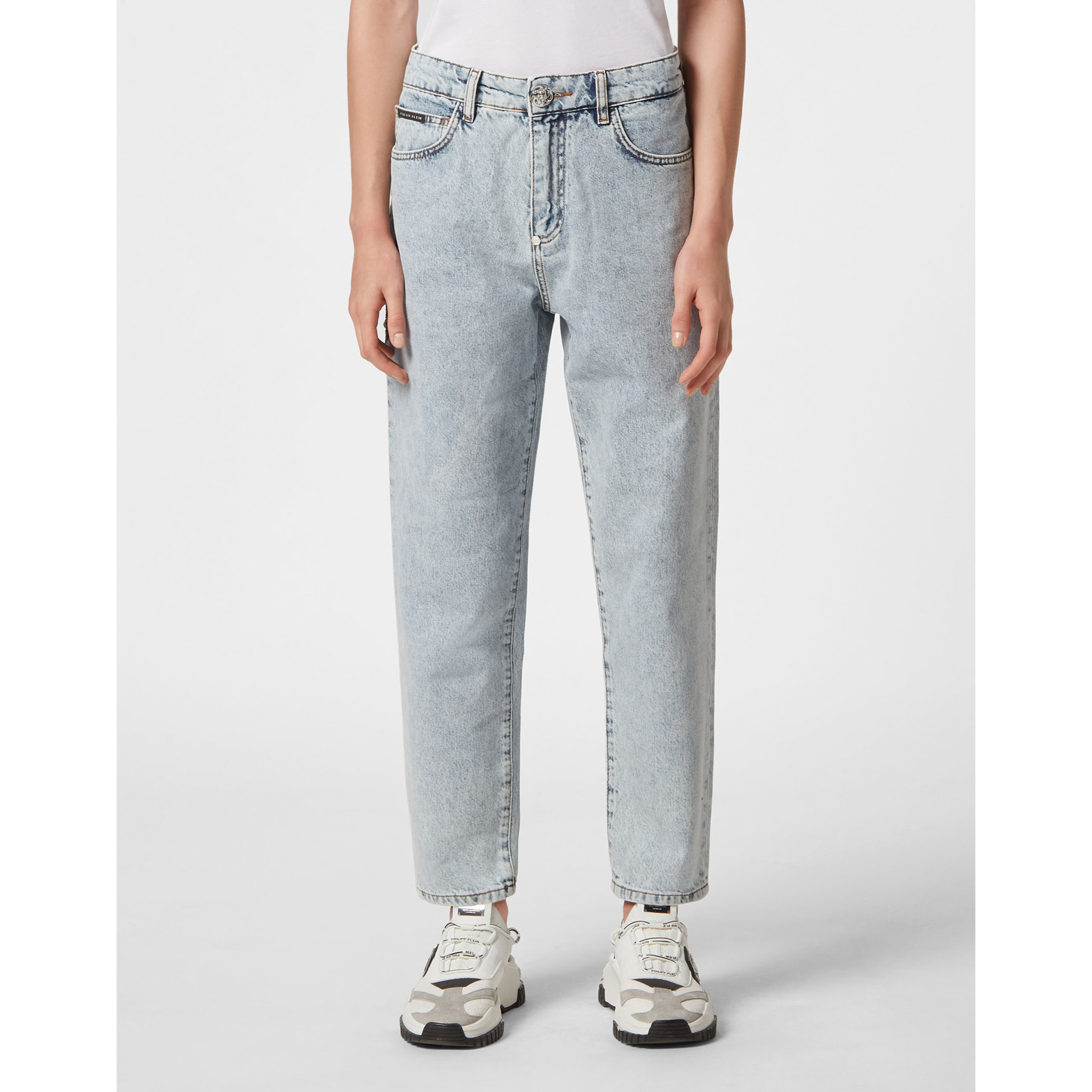 PHILIPP PLEIN Jeans dal taglio mom PAISLEY