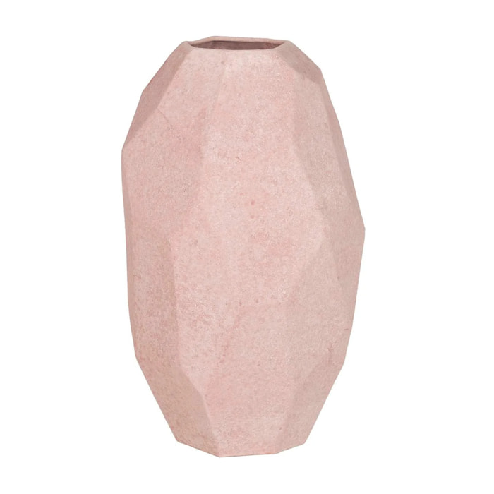 Florero Cerámica Rosa 27x27x48 Cm