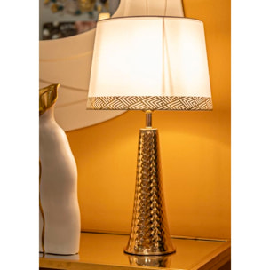 LAMPADA DA TAVOLO TOWER ORO CM Ø 30X54