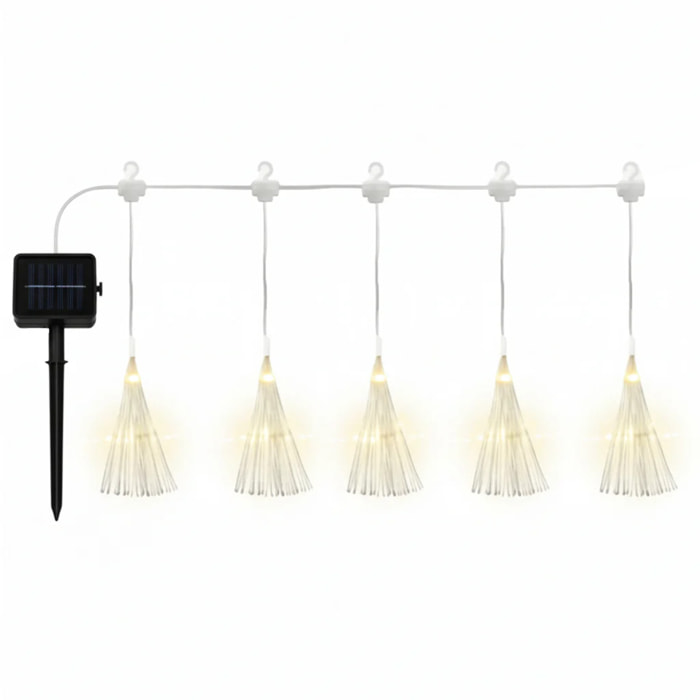 Guirlande solaire FIREWORKS 450 LED 4M