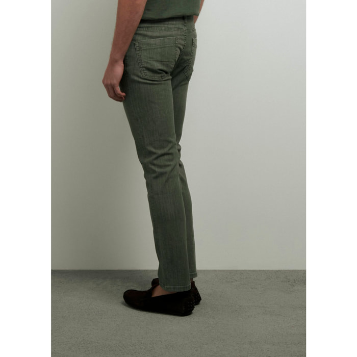 JEANS VERDE CHIARO CONBIPEL