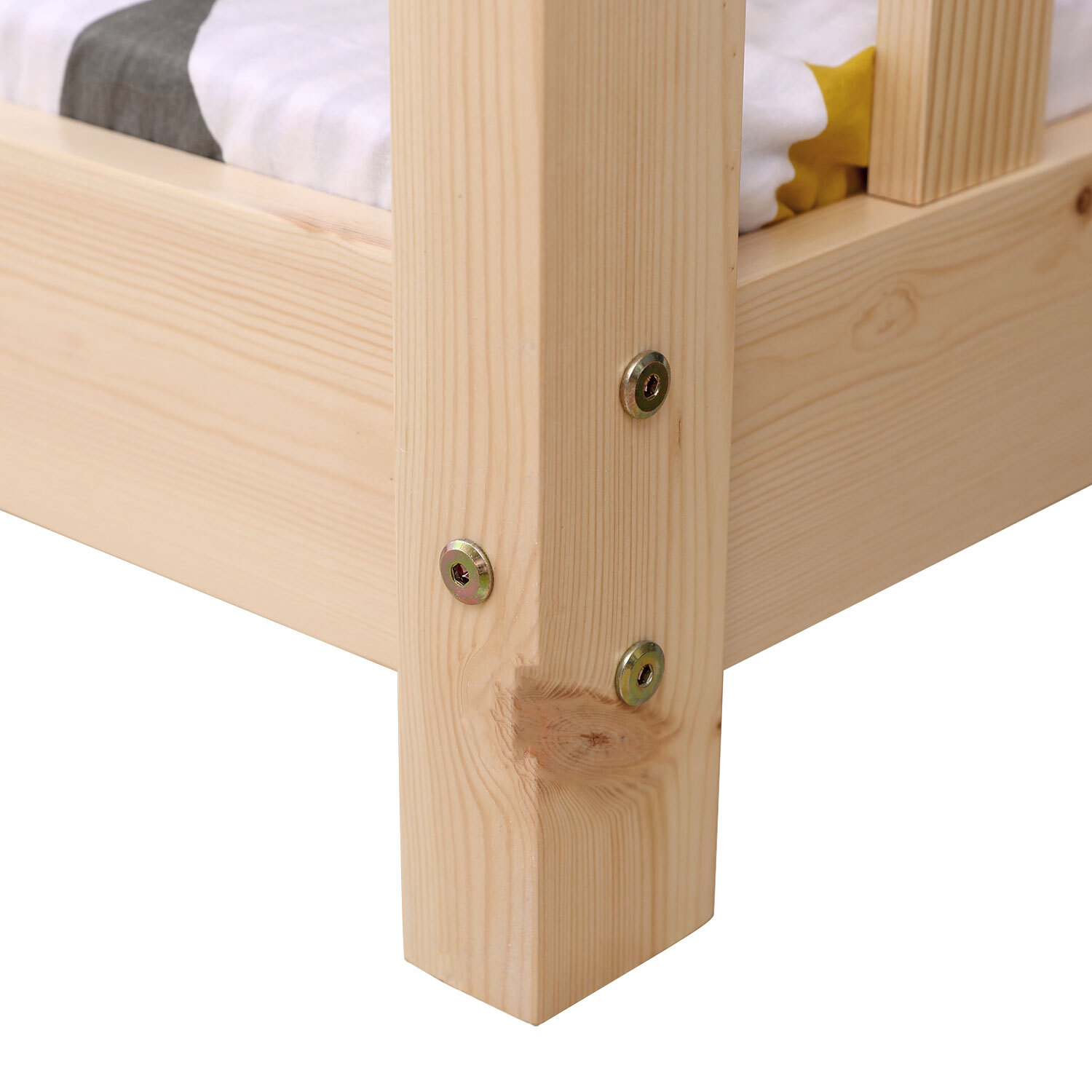 Lit cabane pour enfant 190x90cm en bois GASPARD