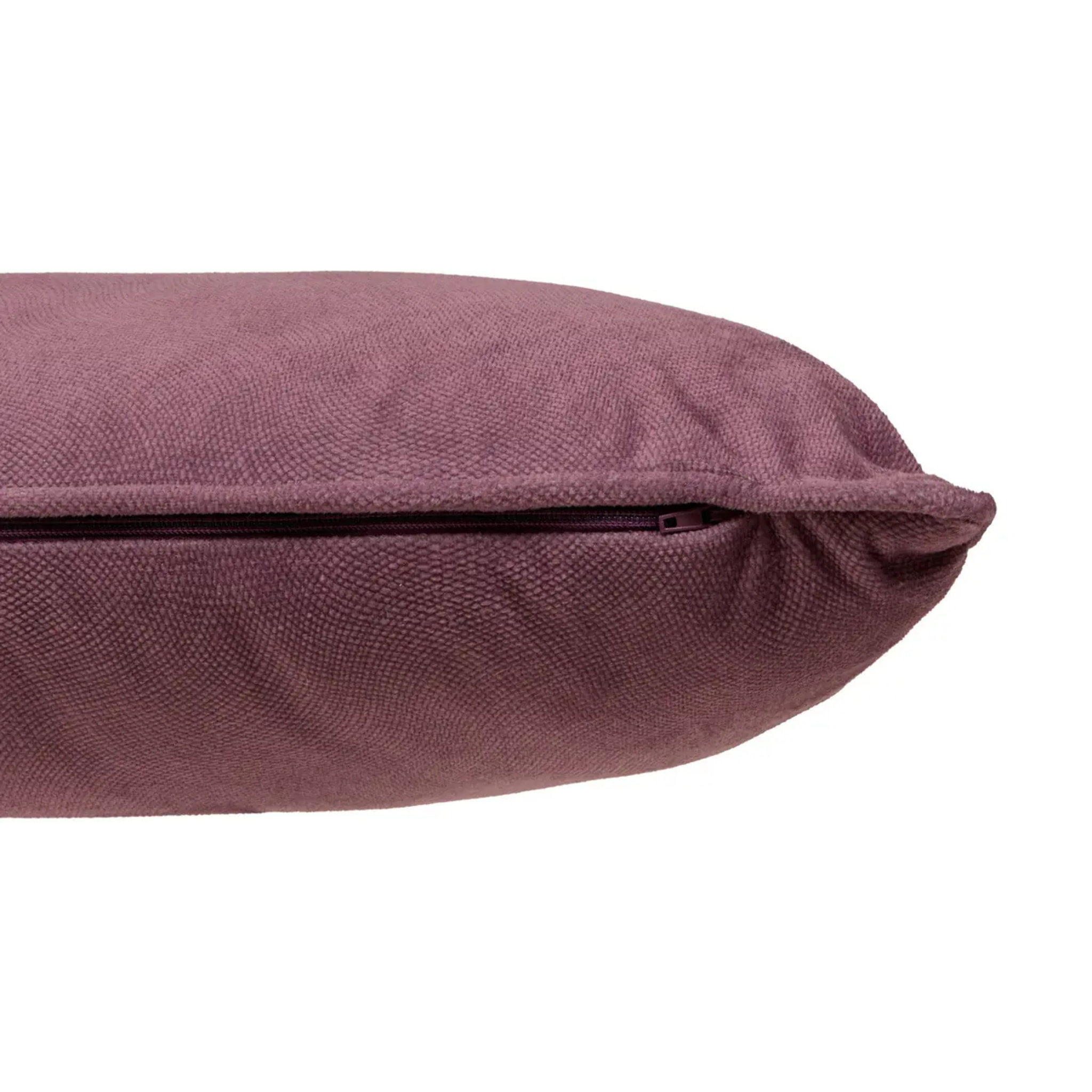 Coussin Lilou violet clair 50x30cm