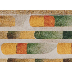 Tappeto Passatoia Cucina Con Retro Antiscivolo Antisfilo Linea Futura Settanta