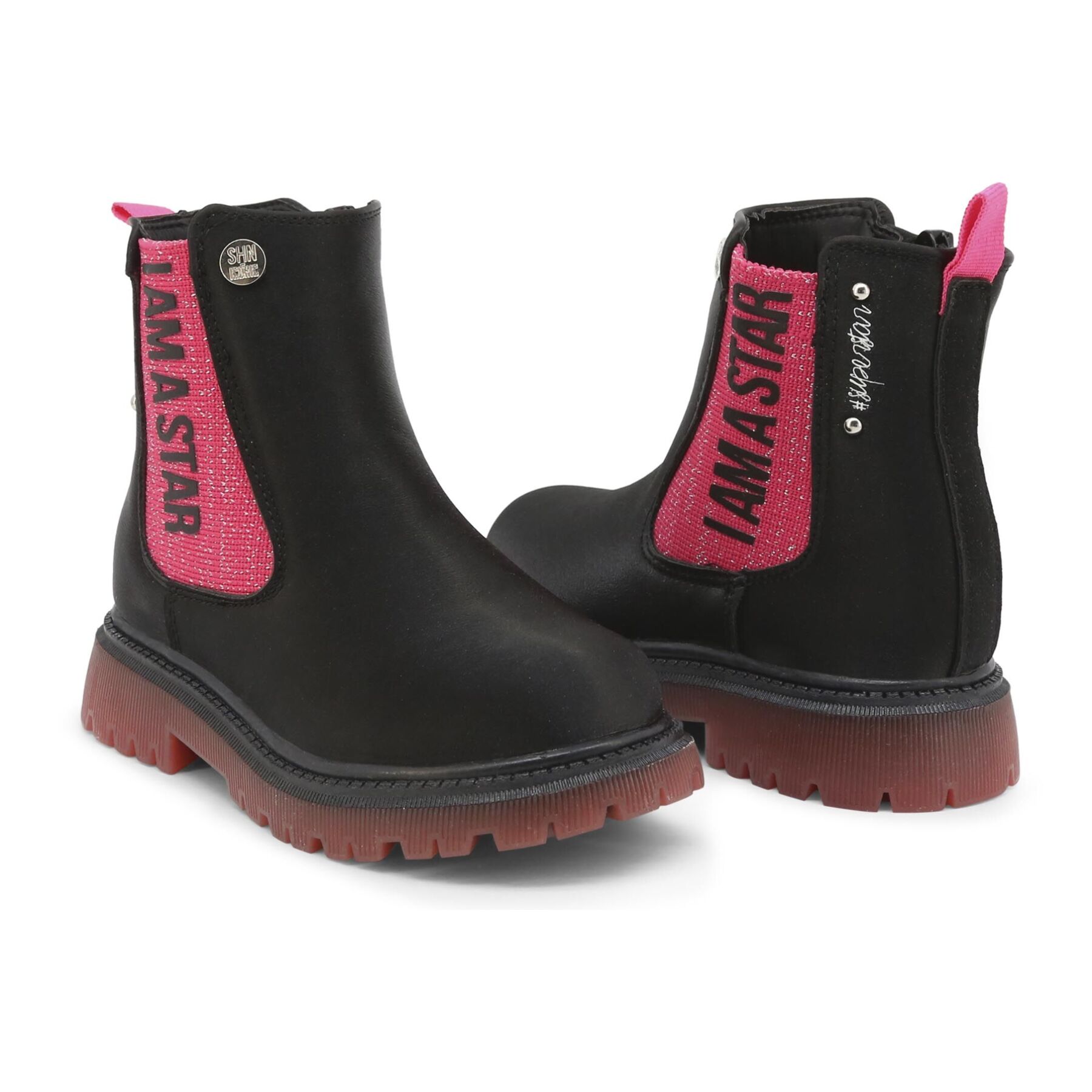 Shone 2020-003 Black/Fuxia