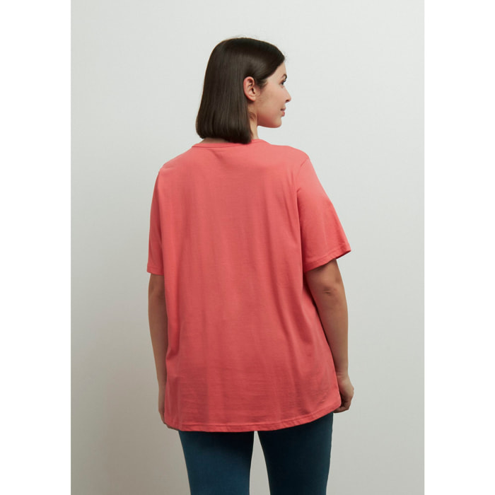 T-SHIRT ROSA SCURO CONBIPEL