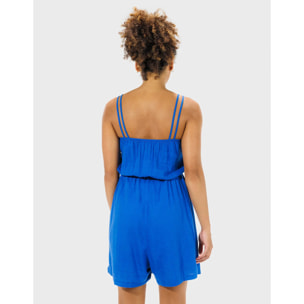 Mono Corto Tirantes Azul - Farin