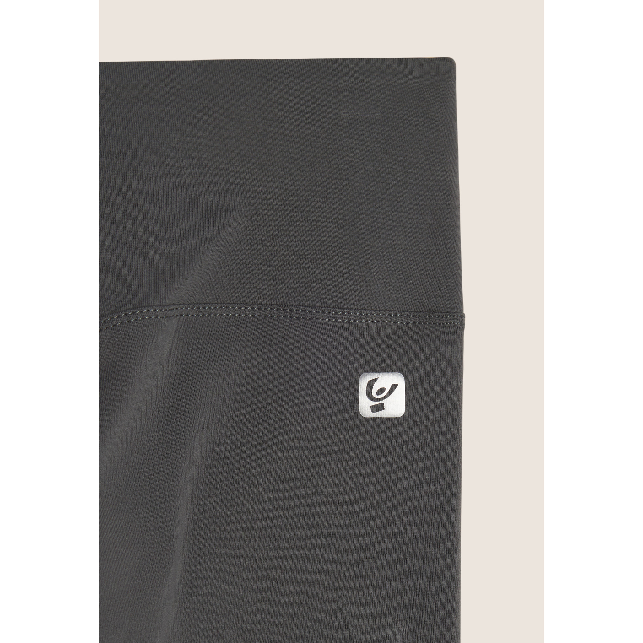 Leggings in cotone con vita alta e carré a cuore