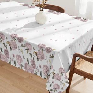 Nappe en résine anti-taches Nilo Bleu