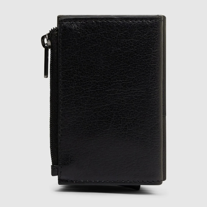 Piquadro Portafoglio compatto con portacarte automatico, porta monete e protezione RFID